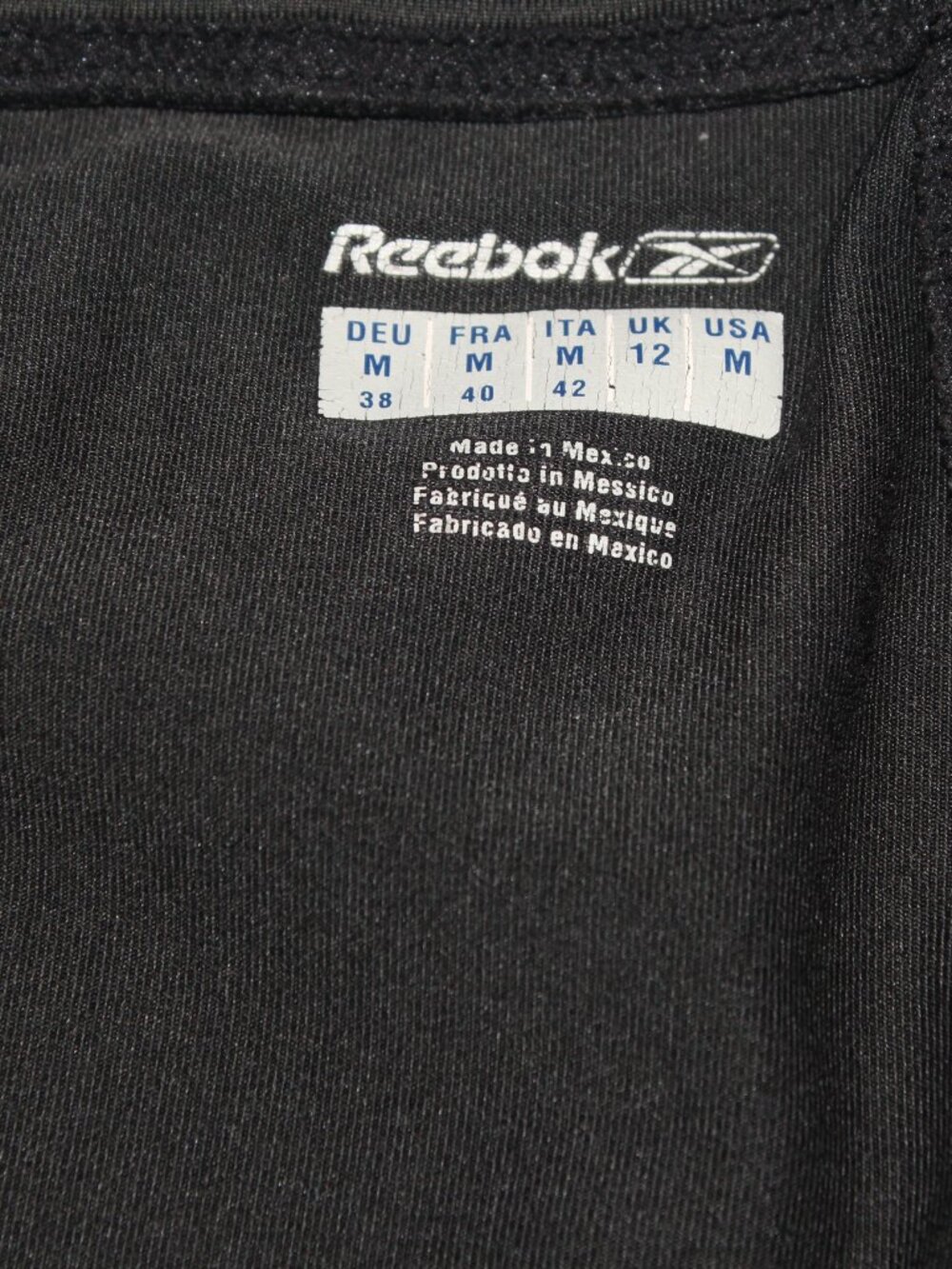 Black ReebokAthletic Pants Size Medium - Picture 3 of 5